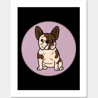 Frenchie Pink Posters and Art